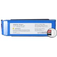Tradebit Batterij Accu voor JBL Speaker CHARGE 3 JML330SL 6000mAh 3,7V