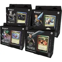 Wizards of the Coast Magic The Gathering Final Fantasy Commander Deck Set Trading Cards English Veelkleurig Kinderen