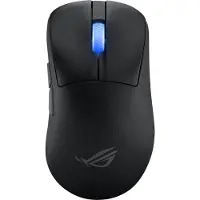 Asus ROG Keris II WL Ace Gaming-muis Bluetooth Optisch Zwart 7 Toetsen 42000 dpi Ergonomisch, Verlicht
