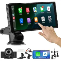 Vevor Draadloze Autoradio (254 mm) HD Radio met Touchscreen met Apple CarPlay &amp; Android Auto
