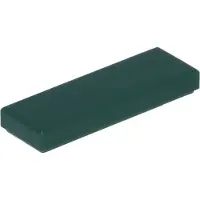 LEGO 1x3 tegels 63864 - 100 stuks, donkergroen