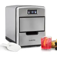 Klarstein Metropolitan ijsblokjesmachine 12kg/24h digitaal display