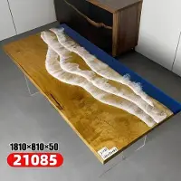 AEA Tafel, eettafel, design, modern, zee, rivier, meubels, 181x81, epoxyhars, oceaan