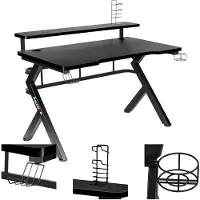 Huzaro - Hero 5.0 - Bureau - Zwart
