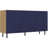 Topeshop KAMA 3D/K ARISAN MARINEBLAUWE ladekast