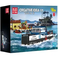 Mould King Großhandel GmbH - Ware: Kunststofmodel van een politieboot, 413 onderdelen