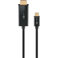 Goobay USB-C - HDMI 4K 60Hz kabel | 1 meter