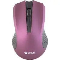 Yenkee 2.4GHz optische, symmetrische draadloze muis, 3 knoppen, paars