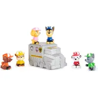 Spin Master Big Truck Pups - Verrassingsset met miniactiefiguur van 5 cm en vrachtwagenverpakking