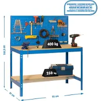 Simon Rack Simonwork (bancos De Trabajo) Bt2 Werkbank 1445x910x610 Mm