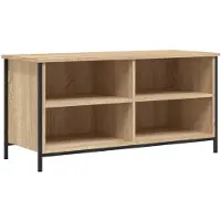 vidaXL Tv-meubel 100x40x50 cm bewerkt hout sonoma eikenkleurig