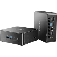 GEEKOM IT15 AI Mini PC – Intel Ultra 9 285H (16 cores/16 threads, tot 5,4 GHz), 32GB DDR5, 1TB PCIe Gen4 SSD, Win 11 Pro, WiFi 7, USB4.0, 8K, 13 TOPS