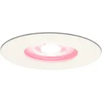 Hofronic Smart WiFi dimbare RGBWW LED inbouwspot Bari wit GU10 5,5 Watt IP65 spuitwaterdicht