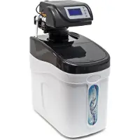 Wiltec SOFT-C1 wateronthardingsinstallatie, waterontkalking met 500 liter per uur, ontkalkingsinstallatie met ionenwisselaar, waterontharder met een zoutreservoir van 10 liter