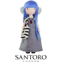 Santoro Gorjuss pop Dear Alice - 32 cm - Met paars haar