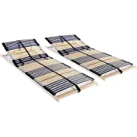 Prolenta Maison Exclusive - Lattenbodem, 2 stuks, met 42 latten, 7 zones, 70x200 cm
