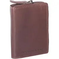 The Chesterfield Brand Leer portemonnee Robin Creditcard Wallet Brown bruine