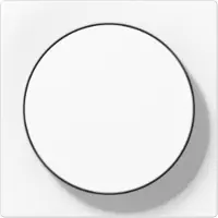 JUNG AS500 centraalplaat dimmer Glanzend wit