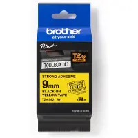 Brother TZe-S621 Tape Zwart op geel (9 mm)