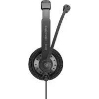 Sennheiser IMPACT SC 75 USB MS Bedrade, tweezijdige headset met 3,5 mm jackplug en USB-aansluiting