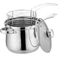 King Hoff 4581 frietpan - 3,6L - rvs - alle warmtebronnen