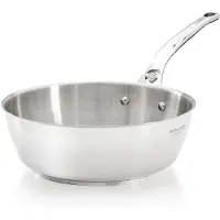De Buyer Milady 3411.24 roestvaststalen sauteerpan, 24 cm