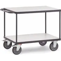 Fetra Hauptartikel 9403 Tafelwagen Afleider Staal Laadvermogen (max.): 500 kg Leigrijs (RAL 7015)