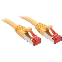 Lindy RJ-45 Cat.6 S/FTP 0.5m netwerkkabel Geel 0,5 m Cat6 S/FTP (S-STP)
