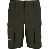 Salewa - Puez Durastretch Cargo Shorts - Short 52, olijfgroen