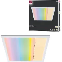 Paulmann Slimme plafondlamp Amaris, dimbaar, wit / opaal, Hal, metaal, Modern, Slimme plafondlamp