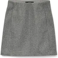 Vero Moda Rok 'VMFortunallison' grijs gemêleerd