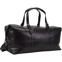 Leonhard heyden Roma Travel Bag black Weekendtas Zwart