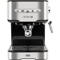 Uni-T Teesa TSA4010 Hendelkoffiezetapparaat AROMA 450, 850 W, 15 bar, 1,5 l, zilver