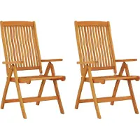 Syfax Opklapbare stoelen, 2 stuks, massief eucalyptushout