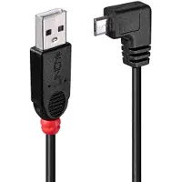 Lindy Kabel USB 2.0a naar Micro USB B LINDY 31975 50 cm Zwart