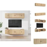 vidaXL Televisiekastenset - - Ken - Kast
