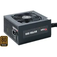 ITek BS750, 750 W, 100 - 240 V, Actief, Overstroombeveiliging, Overbelastingsbeveiliging, Overspanningsbeveiliging, Kortsluitbeveiliging, Onderspanningbeveiliging, 24-pins ATX, Semi-modulair