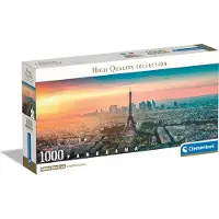 Clementoni - Puzzel - 1000 Stukjes - Panorama Parijs - Puzzel Voor Volwassenen