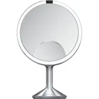 Simplehuman - Cosmetische spiegel met Trio Max verlichting, geborsteld roestvrij staal ST3050