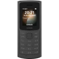 Nokia 110 4G, Dual SIM, 4,57 cm (1.8"), Zwart