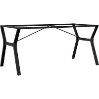 vidaXL Eettafelpoten Y-frame 160x80x73 cm staal