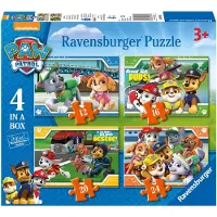 Ravensburger PAW Patrol 4in1box puzzel - 12+16+20+24 stukjes - kinderpuzzel
