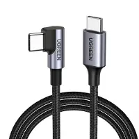 UGREEN - SNELLE - KABEL DUURZAAM HOEK USB-C NAAR USB-C 0,5M ZWART