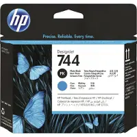 HP 744 Photo Black & Cyan Printhead