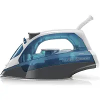 Black & Decker stoomstrijkijzer - 2200W - 120g/min - instelbare stoomafgifte - antikalk - precisiepunt