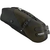 Brooks Scape, zadel, fietstas, aluminium, textiel, nylon, kunststof, zwart, 8 liter, 3 kg