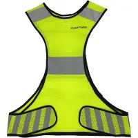 Tunturi X-shape Running Vest - X-vorm hardloopvest - Jogging reflectie vest Veiligheidsvest - Safety Vest - Veiligheidshesje - Hardloop veiligheidsvest - Reflecterend - Maat M