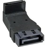 InLine 27700C SATA-adapter, mannelijk/vrouwelijk, haaks omhoog gericht