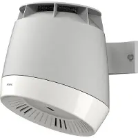 Kwc AR haardroger, model F5, kunststof, infrarood, afmetingen 280x331x307 mm, kleur: lichtgrijs/wit, 230 VAC