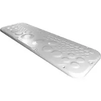 Rittal AX 2563.300 2563300 Flensplaten (l x b) 149 mm x 447 mm Kunststof Grijs 1 stuk(s)